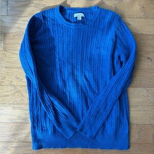 Kim Rogers Royal Blue Crewneck Sweater